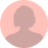 A colored silhouette of a headshot